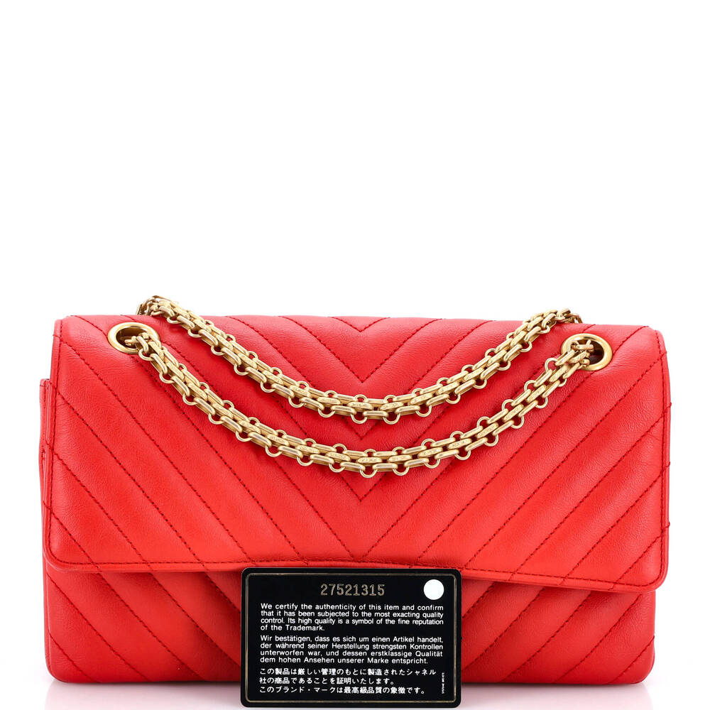 Chanel Reissue 2.55 Flap Bag Chevron #248739C34B - Picture 2 of 7